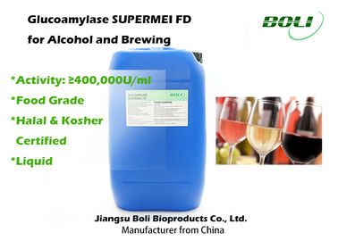 Glucoamylase dạng lỏng cấp thực phẩm cho Saccharification 400000 U / ml đối với rượu và bia