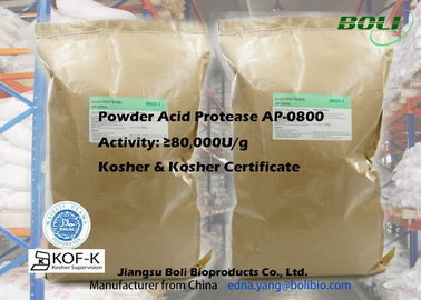 Proteolytic Enzymes Acid Protease Powder 80000 U / g cho Protein thủy phân