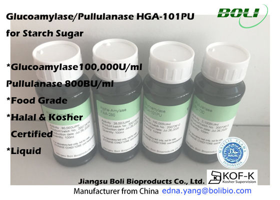 Ph3.0 Thực phẩm Thủy phân Alpha-1,4 Glucosidic Enzyme Glucoamylase
