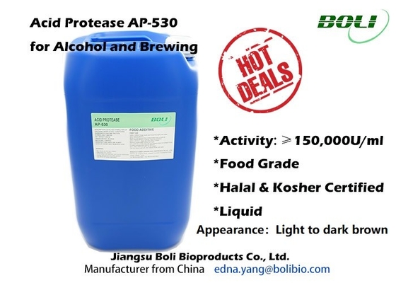 Axit Protease men nấu bia AP - 530 cho rượu