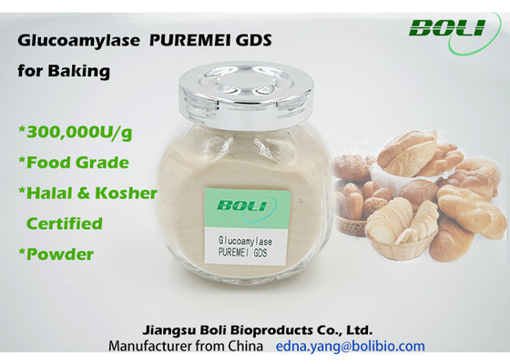 Glucoamylase PUREMEI GDS để nướng Aspergillus Niger Enzyme 300.000 U / G