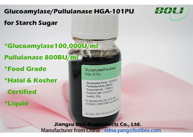 Pullulanase Enzyme 600B U / ml, enzyme tiêu hóa Amylase cho ngành công nghiệp Suger Starch