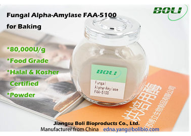 Nồng độ Alpha Alpha Amylase Ổn định Cao, Các Enzyme trong Ngành Làm Bánh 80000 U / g