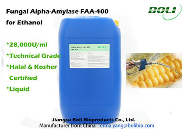 28000 U / ML Nấm Alpha Amylase FAA - 400, Enzym sinh học Đối với sản xuất Ethanol