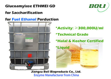300.000 U / Ml Glucoamylase Enzyme GD Từ Tinh bột Chất nền thành Đường lên men Cho Ethanol
