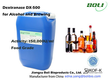 50000U / Ml Chất lỏng Dextranase DX -500 Sản xuất men cho thực phẩm