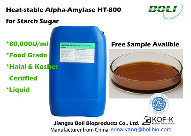 Enzyme Alpha Amylase lỏng HT -800 làm giảm độ nhớt của dung dịch tinh bột gelatin