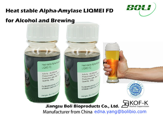 Alpha Amylase lỏng không biến đổi gen thích hợp cho rượu và sản xuất bia từ Trung Quốc