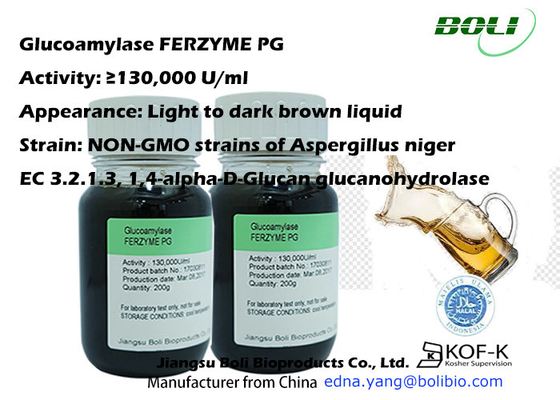 Enzyme Glucoamylase KHÔNG GMO để đường hóa cho nước tương và giấm