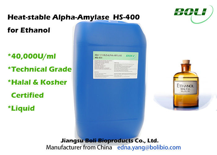 Enzyme Hiệu quả cao Đối với Ethanol Ánh sáng Để Dark Dark Alpha chất lỏng Alpha Amylase