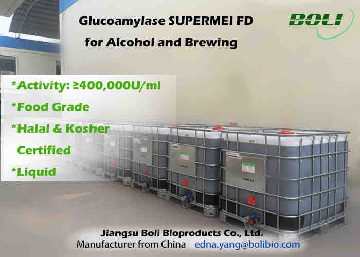 Glucoamylase chất lỏng trong thực phẩm Enzyme 400000 U / ml Đối với Rượu và Nấu